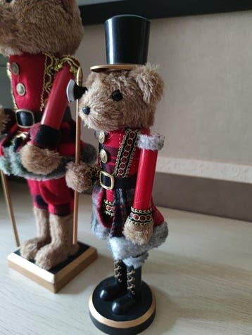 Notenkraker (2) - Stof en kunststof - Kerstmis, Nieuw