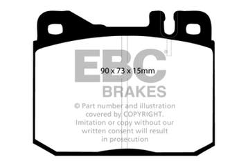 EBC 76-79 Mercedes-Benz 230 Redstuff Front Brake Pads, Ophalen of Verzenden, Nieuw