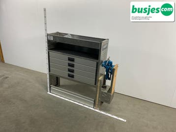 Aluca bedrijfswageninrichting 1240x320x1150mm (2801), Ophalen of Verzenden