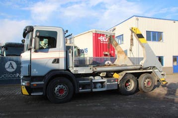 Veiling: Portaalsysteem Vrachtwagen Scania G440 Diesel 2012, Scania, Wit, BTW verrekenbaar, Handgeschakeld