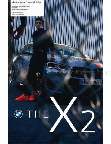 2020 BMW X2 BROCHURE DUITS, Nieuw, BMW, Author