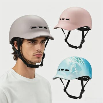 Fietshelm Baseball Cap Stijl - Lichtgewicht & Verstelbaar vo, Verzenden, Nieuw