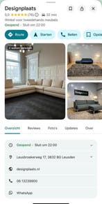 Designbank Laten Refurbishen?, Ophalen, Nieuw