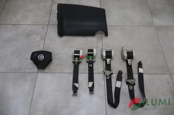 Airbagkussens en veiligheidsgordels compleet Fiat Sedici, Verzenden, Gebruikt