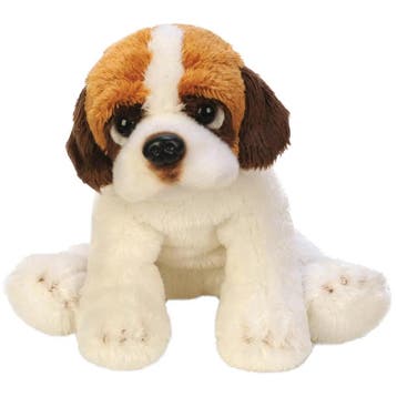 Suki Gifts Sint Bernhard knuffel - pluche - 13 cm - hond, Verzenden, Nieuw