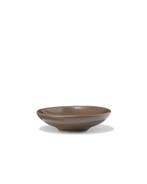 HEMA Schaaltje Ø8cm Puur reactief glazuur donkerbruin, Verzenden, Nieuw