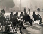 Jean Ribiere (1922 - 1989) - Barcelone - Place de Catalogne