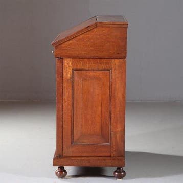 Hollands bureau ingelegd met sterren ca 1700 een fabuleuze b, Antiek en Kunst, Ophalen of Verzenden