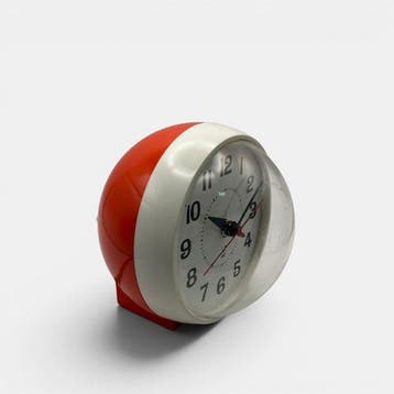 Wekker, Tafelklok - Jaz Space Age Plastic, Metaal -