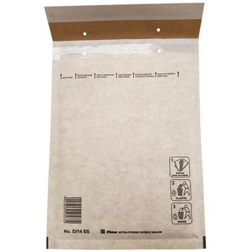 100 Luchtkussenenveloppen D/14 180x260mm Filmar Extra Strong, Verzenden, Nieuw in verpakking