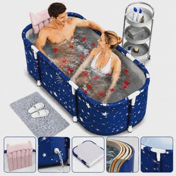 Opvouwbaar Bad voor Volwassenen - Draagbaar Home Spa Bad met, Verzenden, Nieuw