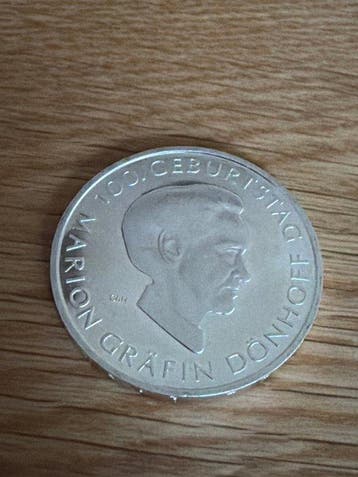 Duitsland. 10 Euro 2009 Marion Gräfin Dönhoff 18g (.925)