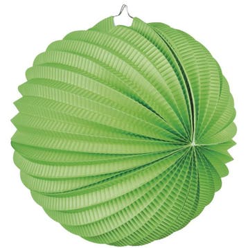 Lime groene lampionnen 24 cm - Lampionnen, Ophalen of Verzenden, Nieuw