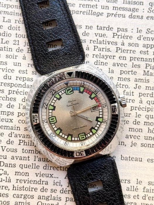 Montre de Plongée Vintage « Besançon » Super Datomatic –, Sieraden, Tassen en Uiterlijk, Horloges | Heren