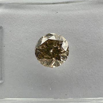 Zonder minimumprijs - 1 pcs Diamant (Natuurlijk gekleurd) -, Nieuw