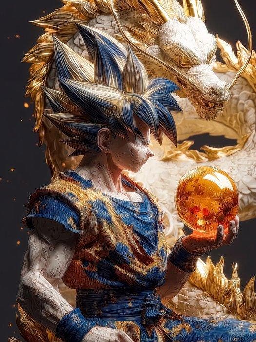 yamila - Goku: La Resiliencia del Guerrero (Kintsugi, Spelcomputers en Games, Spelcomputers | Overige Accessoires