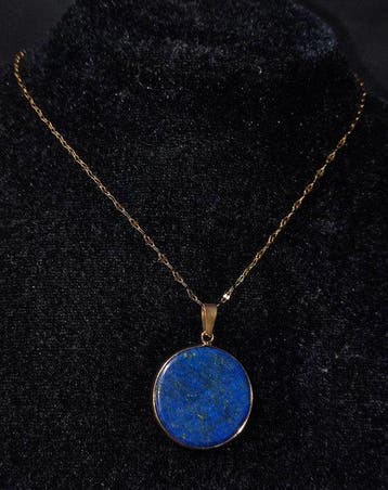 Geen minimumprijs Prachtige koninklijke gouden lapis lazuli
