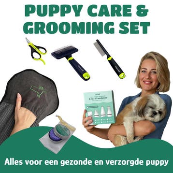 Mister Mill Puppy Care en Grooming 6 delig Puppy Starter Set, Verzenden, Nieuw