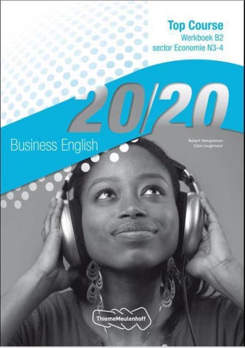 9789006814552 20/20 Business English Economie N3-4 Werkbo..., Verzenden, Zo goed als nieuw, Robert Hempelman
