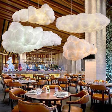 Wolk Hanglamp Space-Katoen – Moderne LED Design, Verzenden, Nieuw