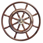 Stuurwiel 100 cm teak, Verzenden, Nieuw