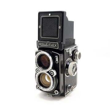 Rolleiflex 2.8C Analoge Camera (Occasion), Audio, Tv en Foto, Fotocamera's Analoog, Ophalen of Verzenden, Gebruikt, Overige Merken