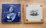 Tegel (2) - Delft - 1945-1960 - Met de oorspronkelijke, Antiek en Kunst