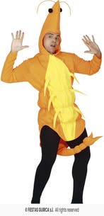 Garnalen Pak Carnaval Volwassenen, Ophalen of Verzenden, Nieuw