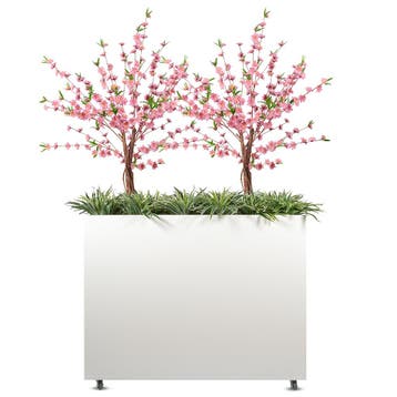 Vrijstaande of verrijdbare plantenbak Divide, 90x120x30 c..., Huis en Inrichting, Ophalen of Verzenden, Overige soorten, 100 tot 150 cm