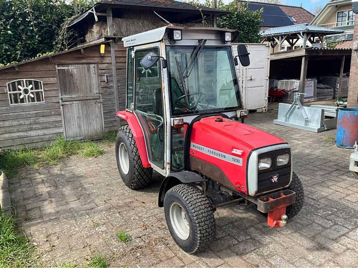 Veiling: Minitractor Massey Ferguson 1230 Diesel (Marge), Zakelijke goederen, Agrarisch | Tractoren, Gebruikt, Massey Ferguson