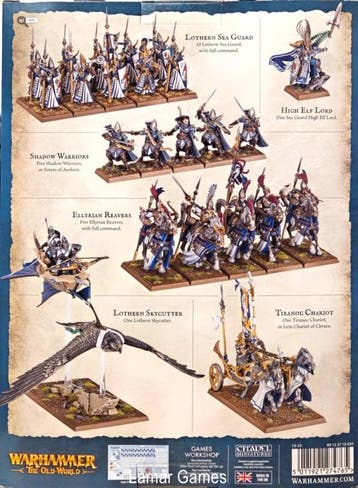 High  Elf Realms Battle March Army (warhammer nieuw), Hobby en Vrije tijd, Ophalen of Verzenden, Nieuw