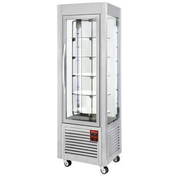 Gebaksvitrine | Taartvitrine | 5 draaiende plateaus | 360 LT, Verzenden, Nieuw in verpakking