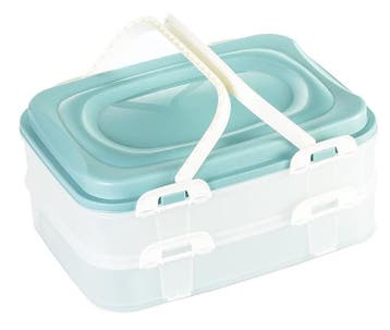 Voedsel transportbox, cupcake, muffin, party container, t..., Verzenden, Nieuw