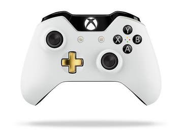 Xbox One Controller - Lunar White Limited Edition -, Ophalen of Verzenden, Zo goed als nieuw