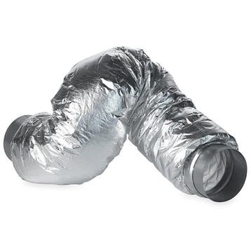 Flexibele geluidsdemper met verbinding buis Ø 125mm, Verzenden, Nieuw