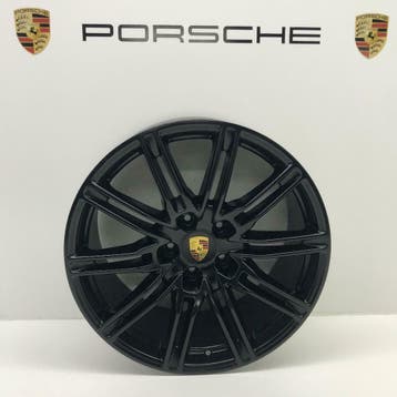 Porsche Cayenne ORIGINELE 21inch SportEdition GTS met banden, Ophalen, Gebruikt, 295 mm, Banden en Velgen