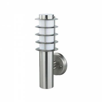 LED Tuinverlichting - Wandlamp Buiten - Nalid 2 - E27, Nieuw, Ophalen of Verzenden, Rvs, Hanglamp