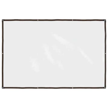 vidaXL Doorzichtig zeildoek met zeilringen 2x3 m, Verzenden, Nieuw