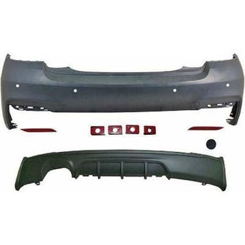 Performance look achterbumper BMW 2 serie F22 en F23 B9233, Nieuw, BMW