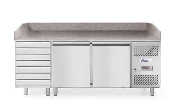 Arktic Pizzawerkbank | Energiezuinig | 280L | 2 Deuren + 7 D, Ophalen of Verzenden, Nieuw