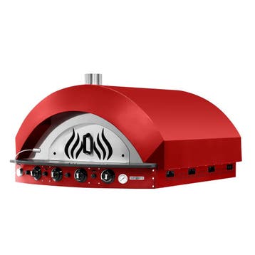GGM Gastro | Gas pizzaoven - 1270x1476x795mm - 1 kamer - 1x9, Verzenden