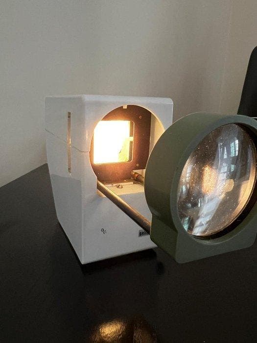 Braun D6 Combiscope Slide Viewer and Projector - Dieter Rams, Audio, Tv en Foto, Fotocamera's Analoog