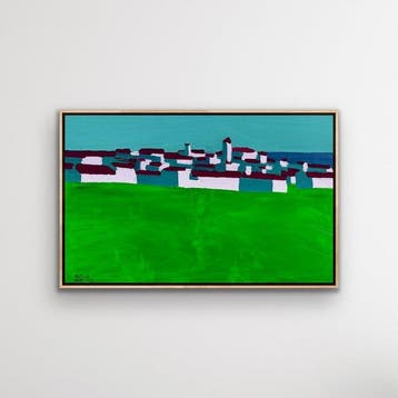 Alonso Cuesta - Luz sobre el caserío - XL