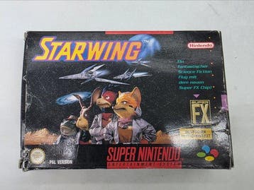 Nintendo - Snes - STARWING - Pal - NOE release - First, Nieuw