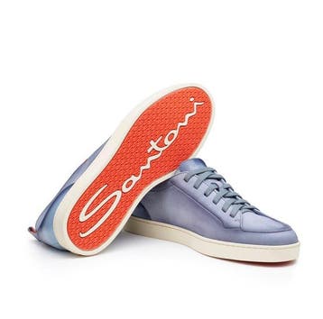 Santoni - Sneakers - Maat: EU 41.5 - Nieuw met tags, Nieuw