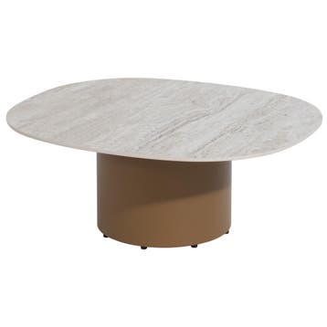 Sofie lounge tuintafel 70x80xH30 cm amber 4 Seasons Outdoor, Tuin en Terras, Tuintafels, Ophalen of Verzenden, Nieuw