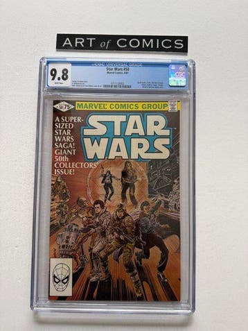Star Wars #50 - CGC 9.8 - Darth Vader, Yoda, Obi-Wan Kenobi,, Nieuw