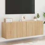 vidaXL Tv-meubels 2 st wandgemonteerd 60x30x41 cm sonoma, Verzenden, Nieuw, 50 tot 100 cm, Minder dan 100 cm