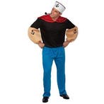 Popeye kostuum luxe, Verzenden, Nieuw, Feestartikel