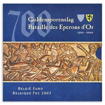 België BU Set 2002 - Guldensporenslag, Verzenden